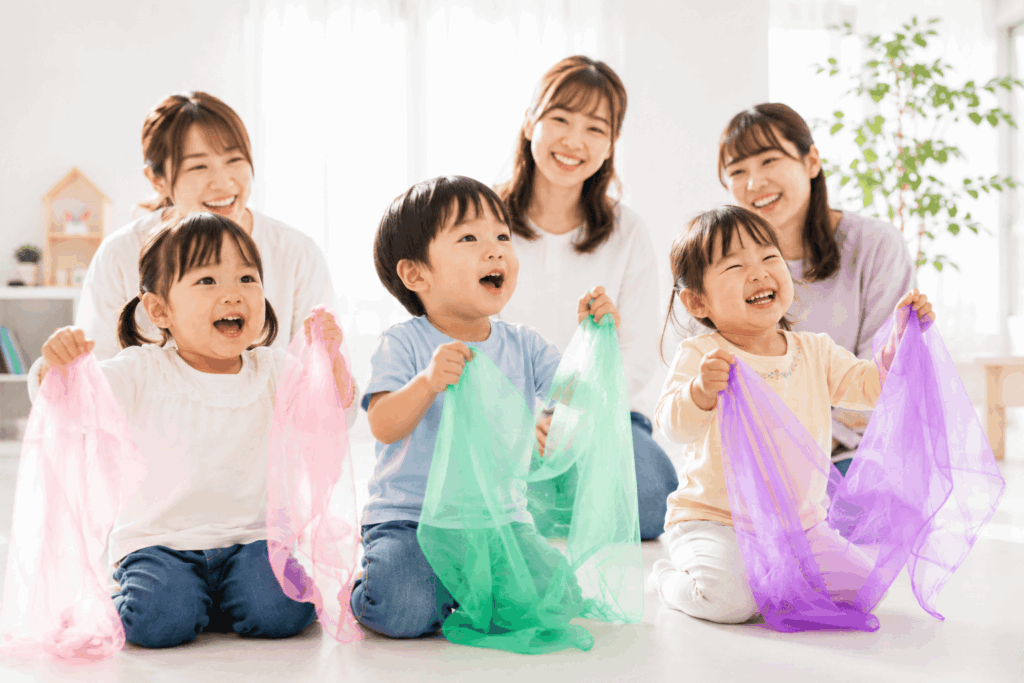 リトミックの親子