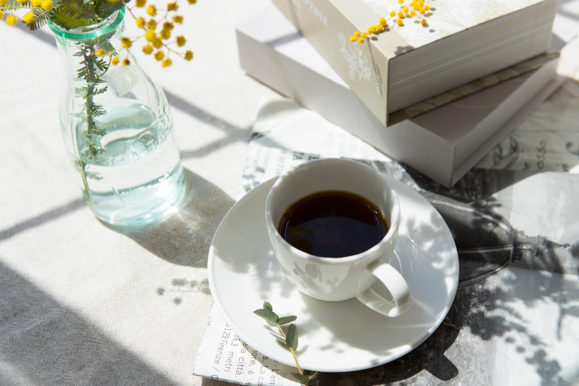コーヒーと本